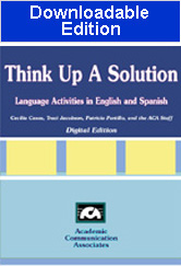 Think Up A Solution - English and Spanish (Downloadable Edition)