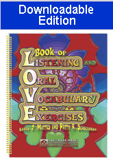 Book of Listening and Oral Vocabulary Exercises (Book of LOVE)- Downloadable Edition