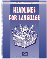 Headlines for Language