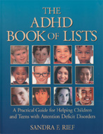 The ADHD Book of Lists- Almost 500 pages- Save $13.00