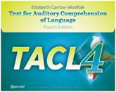 Test for Auditory Comprehension of Language (TACL-4) - COMPLETE KIT