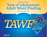 Test of Adolescent/Adult Word Finding (TAWF-2) - COMPLETE KIT