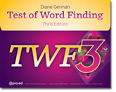Test of Word Finding-3 - COMPLETE KIT